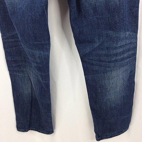 Gap 1969 Sexy Boyfriend Patchwork Jeans Womens 32r Straight Leg - Picture 6 of 9